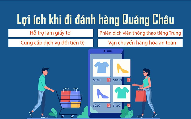 Lợi ích khi đi đánh hàng Quảng Châu an toàn tiết kiệm không cần vốn lớn tại Hồng Khánh</strong> Logistics