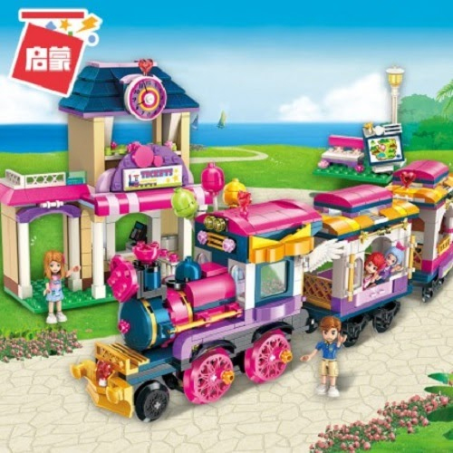 Bộ xếp hình lắp ghép Happy Parade Train