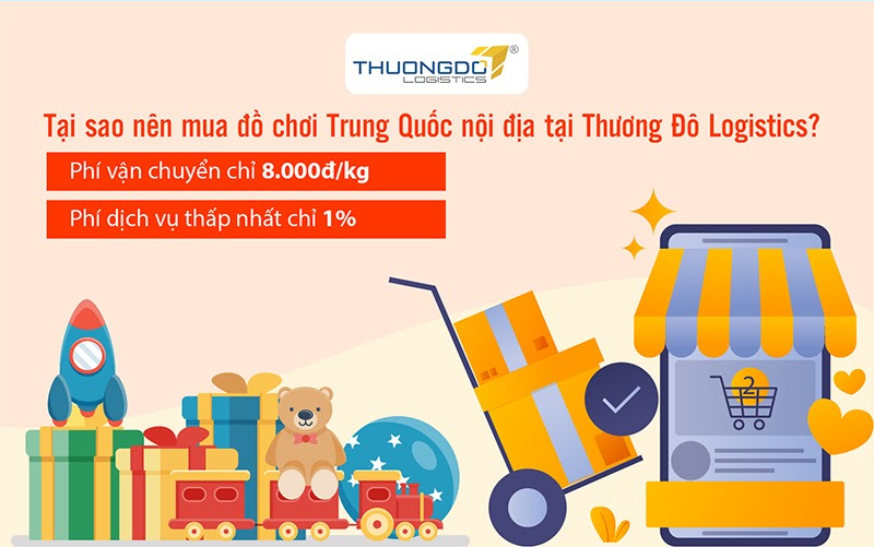 Lý do nên chọn mua đồ chơi nội địa Trung Quốc tại Thương Đô