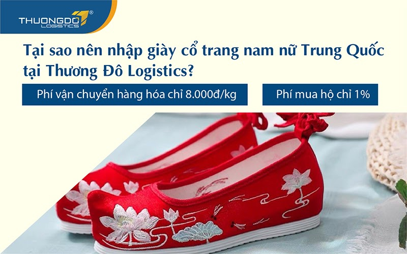 Lý do nên nhập giày cổ trang Trung Quốc tại Thương Đô