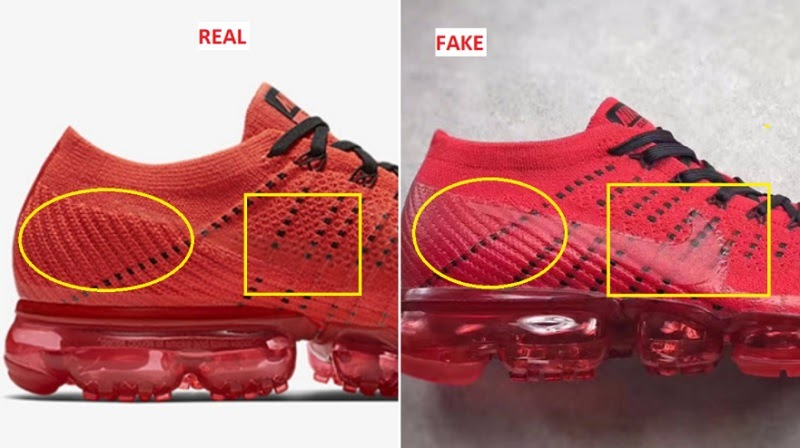 Giày Nike chính hãng được gia công tỉ mỉ đến từng chi tiết