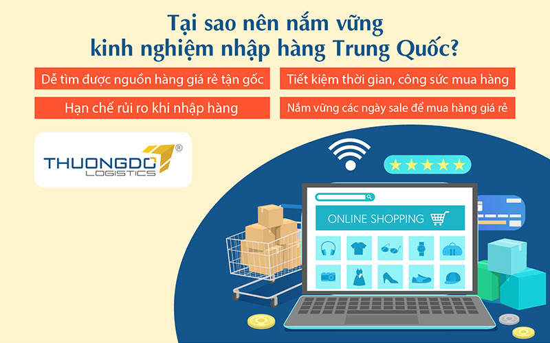 Lý do cần nắm vững kinh nghiệp nhập hàng Trung Quốc