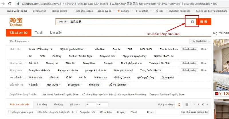 Sử dụng Google Translate để dịch tên sản phẩm khi tìm kiếm