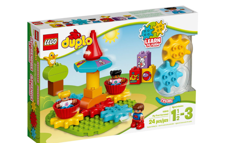 Bộ lego vòng xoay đầu tiên giúp các bé quen với lego