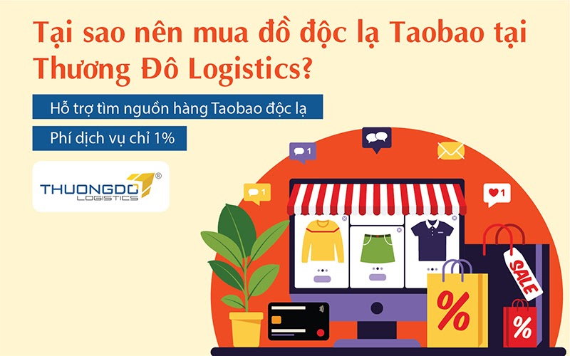 Vì sao nên order đồ độc lạ trên Taobao tại Thương Đô