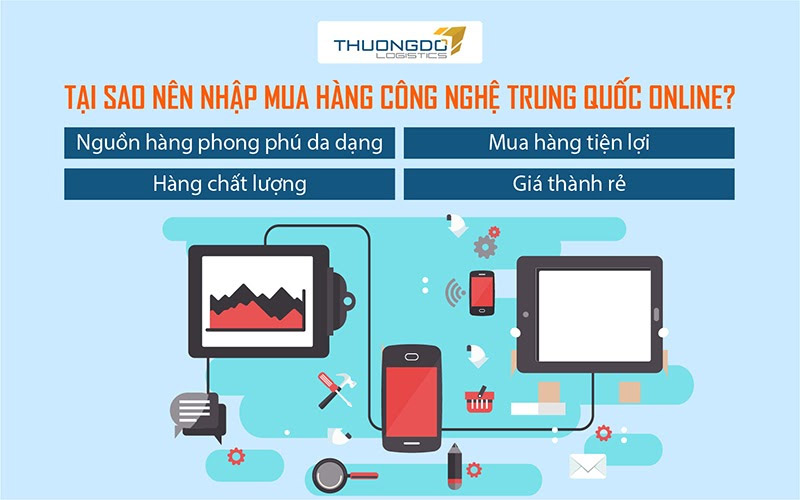 Vì sao nên mua hàng Trung Quốc trên các trang TMĐT