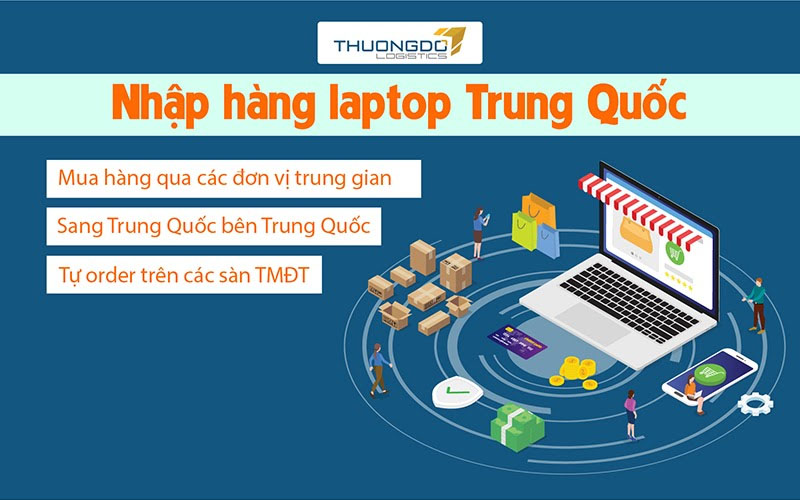 Nhập hàng laptop Trung Quốc bằng cách nào?