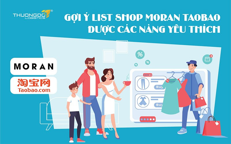 Gợi ý list shop Moran Taobao được các nàng yêu thích