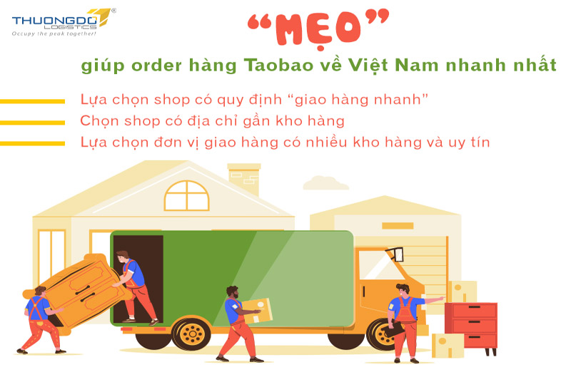 “MẸO” giúp giảm thời gian order hàng Taobao về Việt Nam nhanh nhất