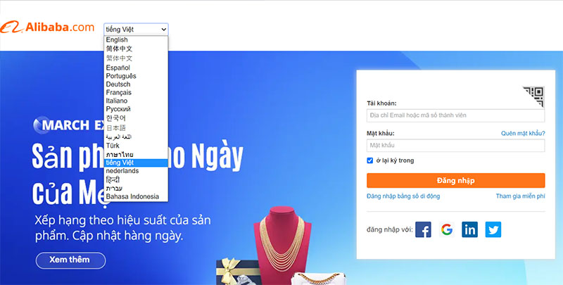  Bạn đăng ký bằng email, số điện thoại hoặc tài khoản mạng xã hội