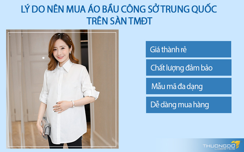 Lý do nên mua áo bầu công sở Trung Quốc trên sàn TMĐT