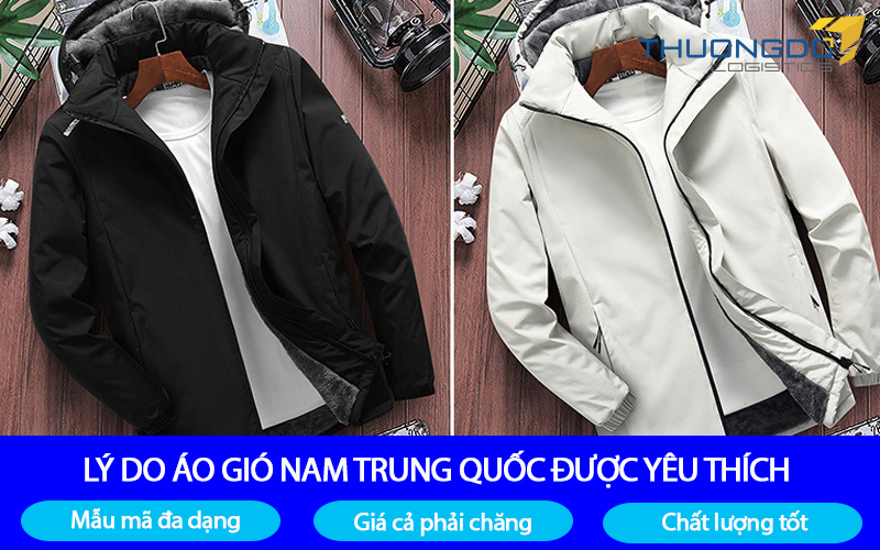 Lý do áo gió nam Trung Quốc được nhiều người yêu thích