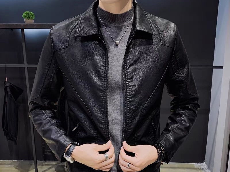 Top mẫu áo khoác da nam Trung Quốc đẹp bạn nên nhập - Link nhập sỉ uy