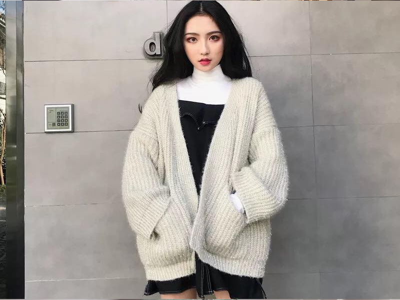  Áo khoác len nữ Trung Quốc