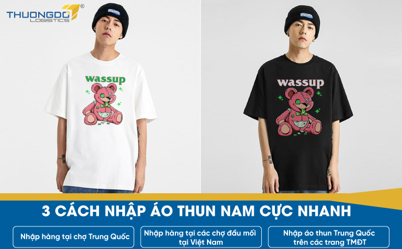  3 cách nhập áo thun nam cực nhanh 