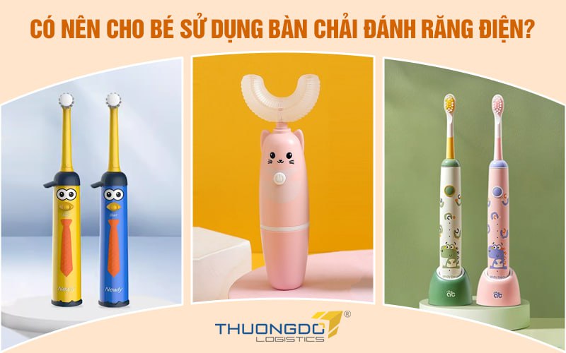 Có nên cho bé sử dụng bàn chải đánh răng điện?