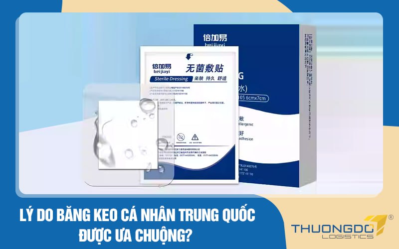 Lý do băng keo cá nhân Trung Quốc được ưa chuộng?