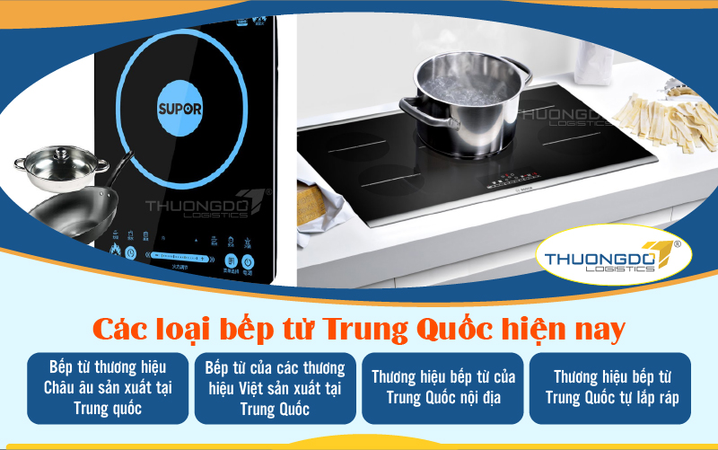  Các loại bếp từ Trung Quốc hiện nay