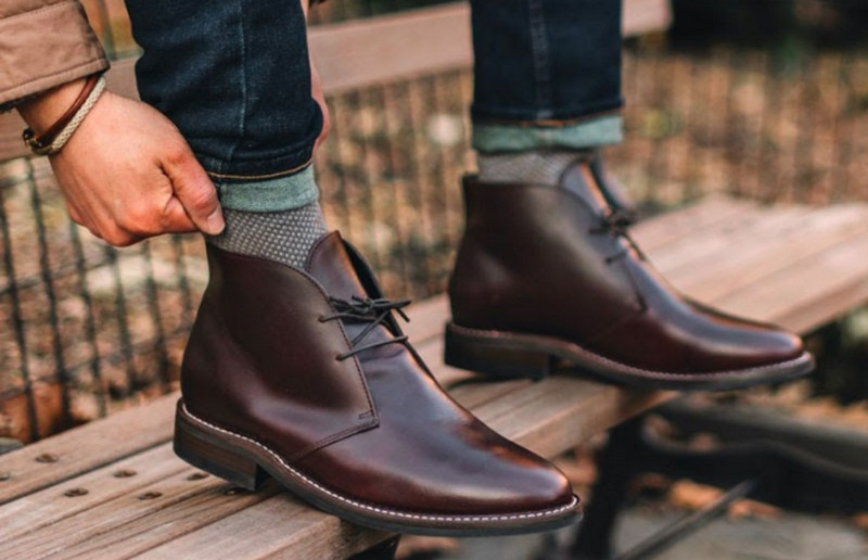 Mẫu giày boot Chukka Boots