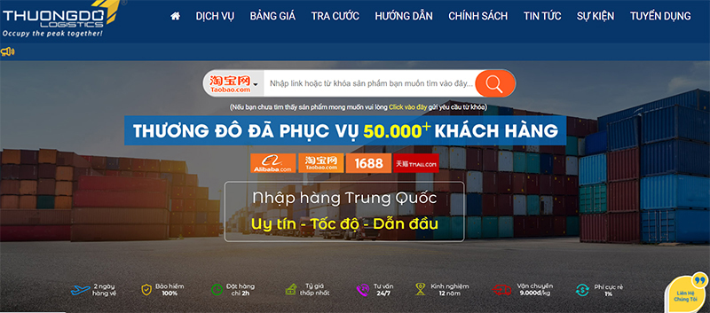  Trang chủ Thương Đô Logistics