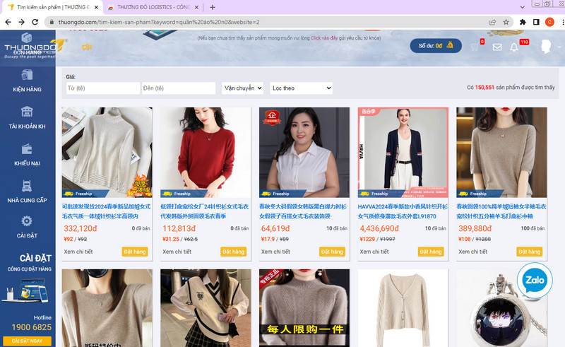 Hướng dẫn tự order mua hàng Taobao về Việt Nam dễ dàng nhất