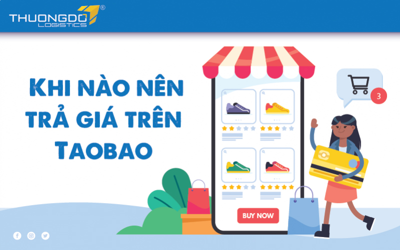 Nên trả giá trên Taobao khi nào