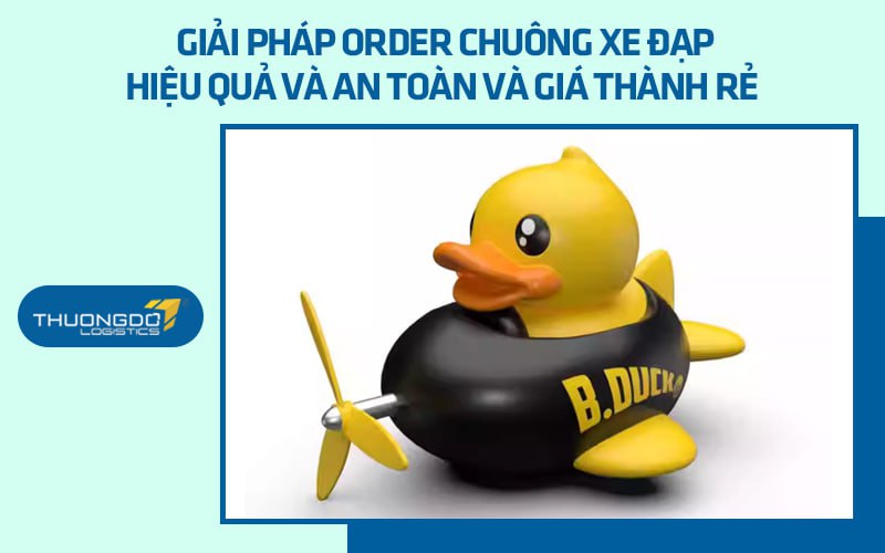 Giải pháp order chuông xe đạp hiệu quả và an toàn và giá thành rẻ