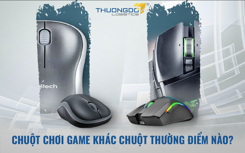  Chuột chơi game khác chuột thường điểm nào?