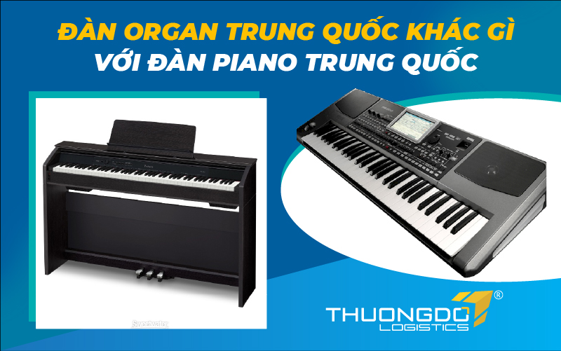  Đàn organ Trung Quốc khác gì với đàn piano Trung Quốc