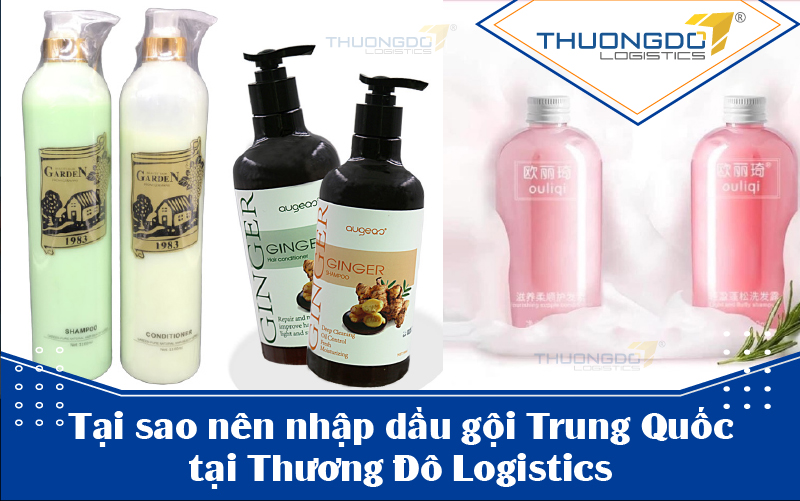  Tại sao nên nhập dầu gội Trung Quốc tại Thương Đô Logistics