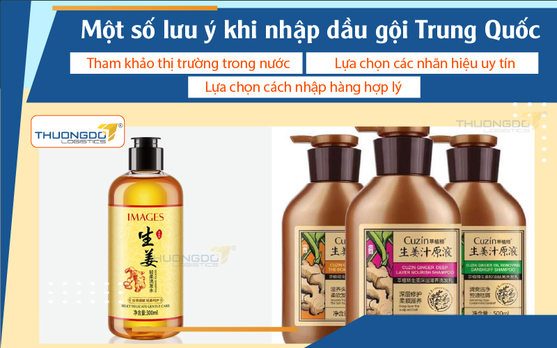  Một số lưu ý khi nhập dầu gội Trung Quốc