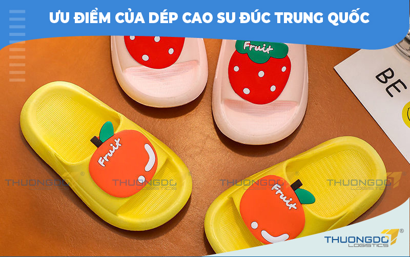  Ưu điểm của dép cao su đúc Trung Quốc