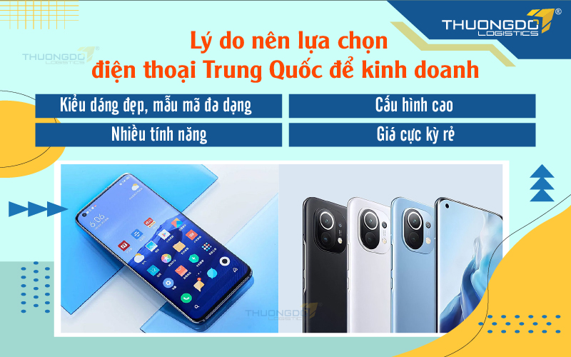  Lý do nên lựa chọn điện thoại Trung Quốc để kinh doanh