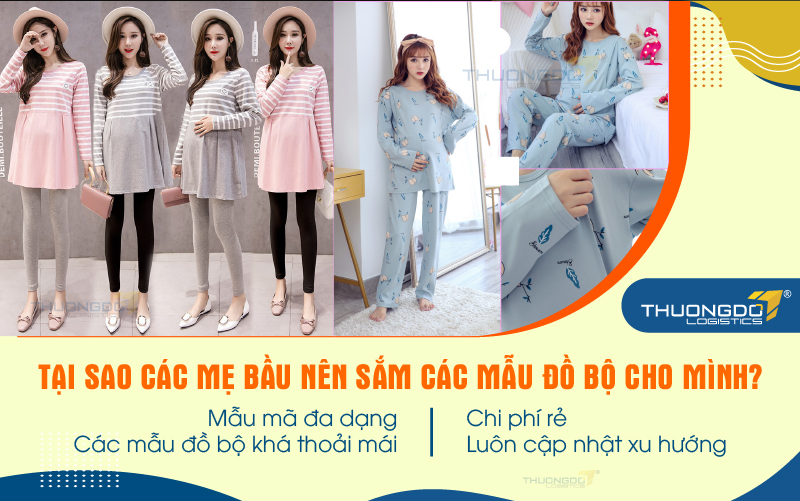  Tại sao các mẹ bầu nên sắm các mẫu đồ bộ cho mình?