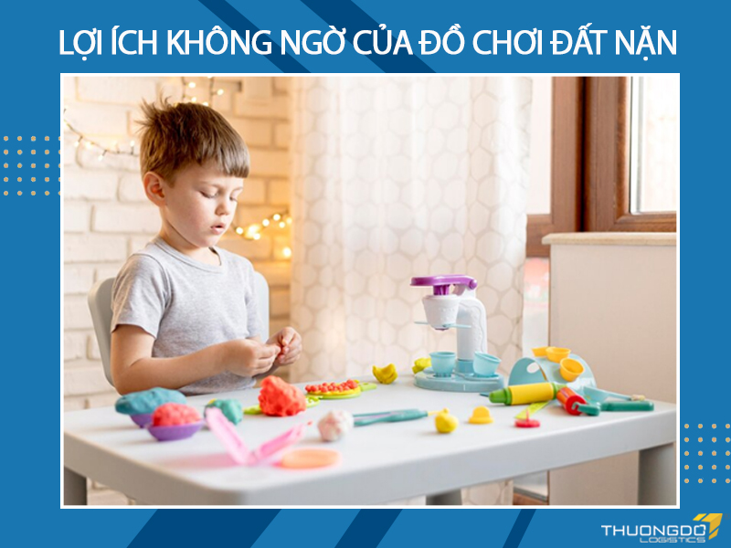 Lợi ích không ngờ của đồ chơi đất nặn