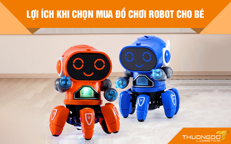  Lợi ích khi chọn mua đồ chơi robot cho bé