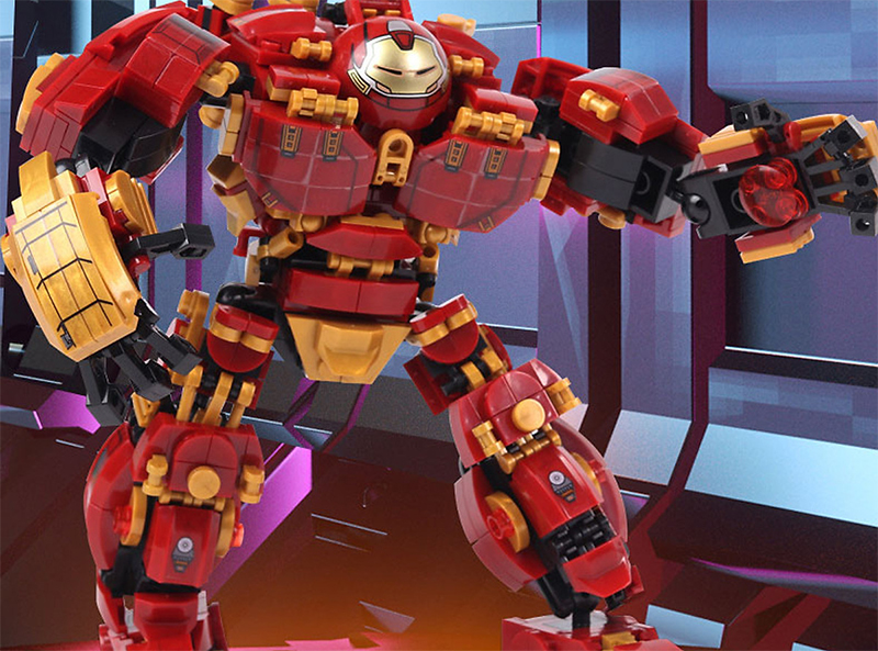  Mô Hình Marvel Robot Hulkbuster Iron Man Super Heroes 650