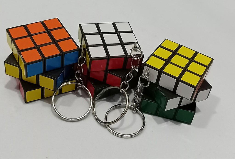  Đồ chơi Rubik's móc khóa 3x3