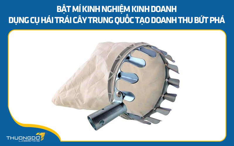 Bật mí kinh nghiệm kinh doanh dụng cụ hái trái cây Trung Quốc tạo doanh thu bứt phá