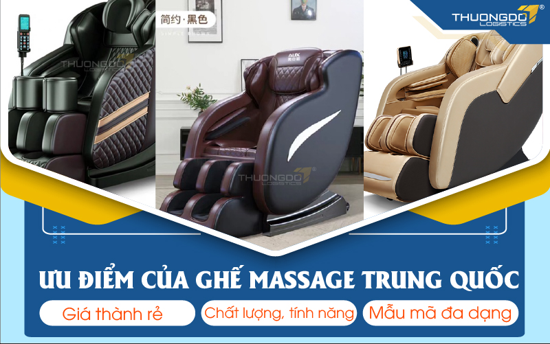  Ưu điểm của ghế massage Trung Quốc