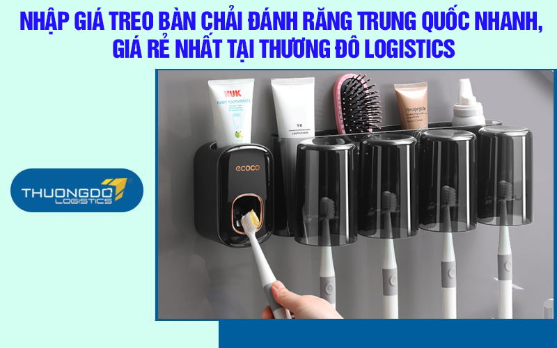 Nhập giá treo bàn chải đánh răng Trung Quốc nhanh, giá rẻ nhất tại Thương Đô Logistics