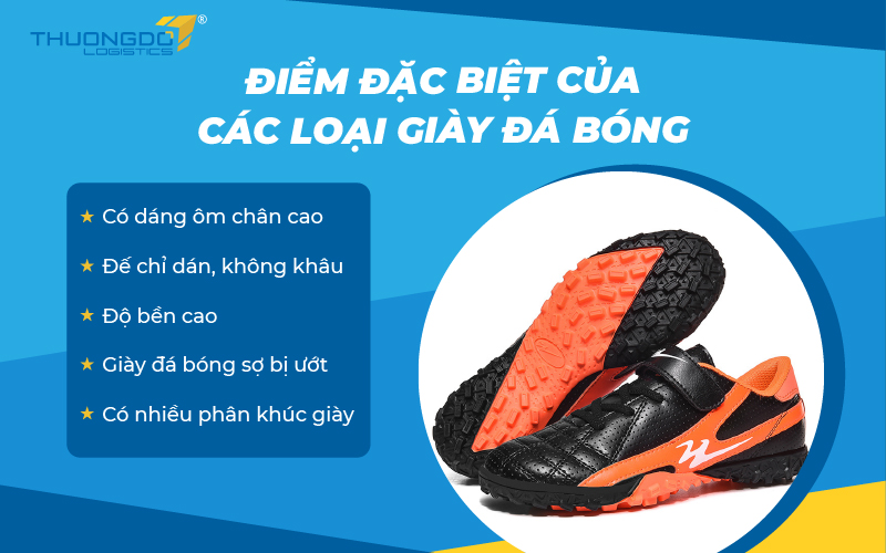  Điểm đặc biệt của các loại giày đá bóng