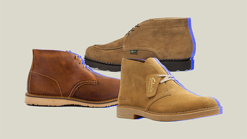  Mẫu giày boot Chukka Boots