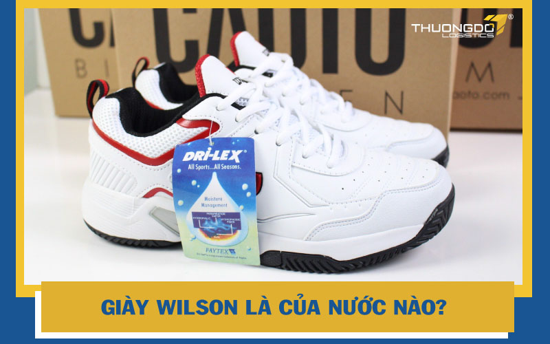  Giày Wilson là của nước nào?