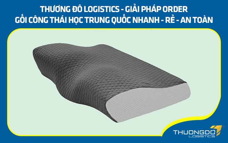 Thương Đô Logistics - Giải pháp order gối công thái học Trung Quốc nhanh - rẻ - an toàn