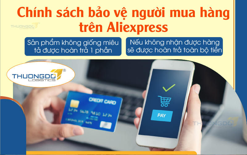  Chính sách bảo vệ người mua hàng trên Aliexpress