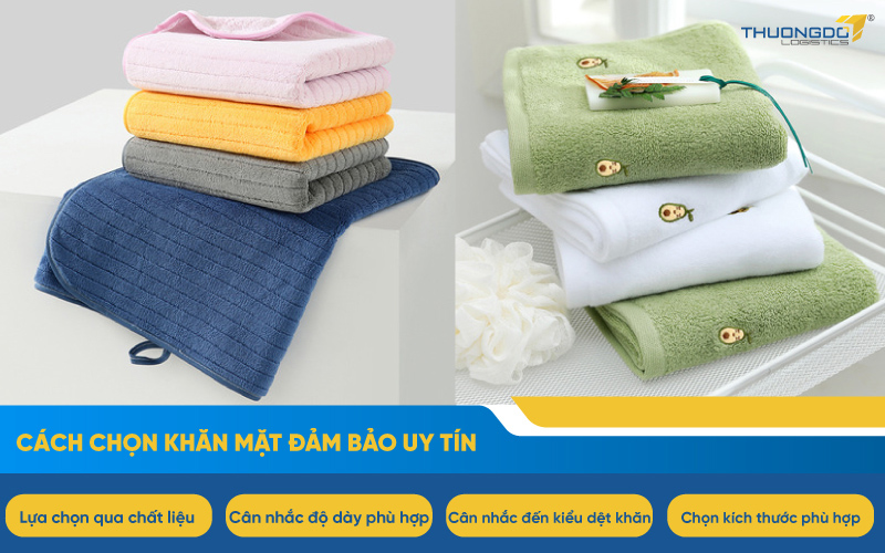  Cách chọn khăn mặt đảm bảo uy tín