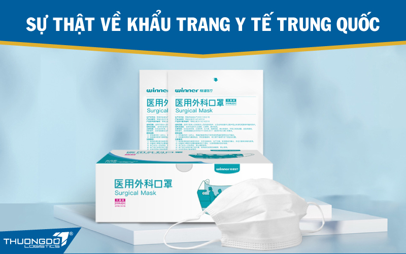  Sự thật về khẩu trang y tế Trung Quốc