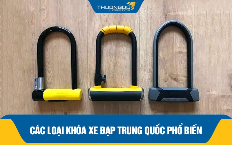 Các loại khóa xe đạp Trung Quốc phổ biến