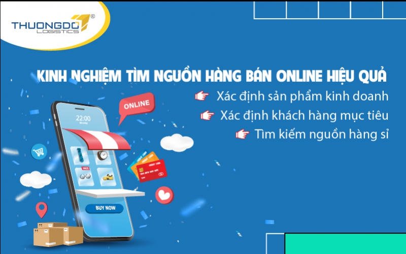 Kinh nghiệm tìm nguồn hàng bán online